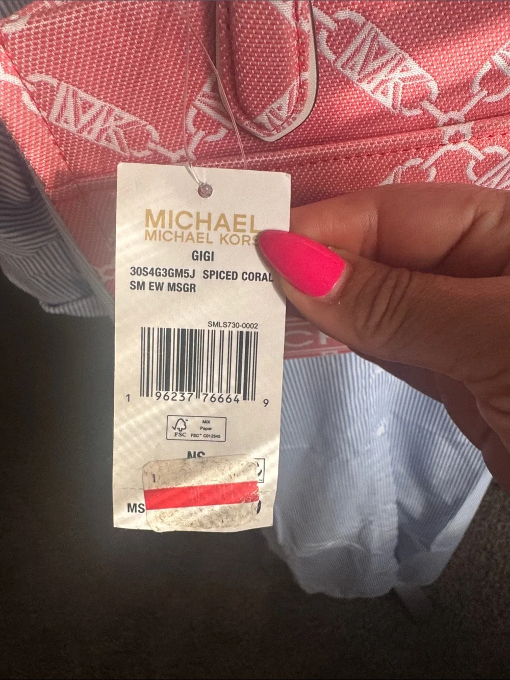 Michael Kors structured jacquard